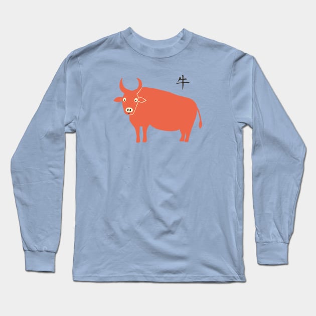 Year of the Ox Long Sleeve T-Shirt by Das Brooklyn